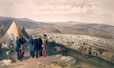 Cavalry Camp, Plate from 